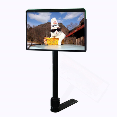 จอ LCD สองด้าน 24 นิ้วพร้อมอินพุต Stand & HDMII/VGA/USB