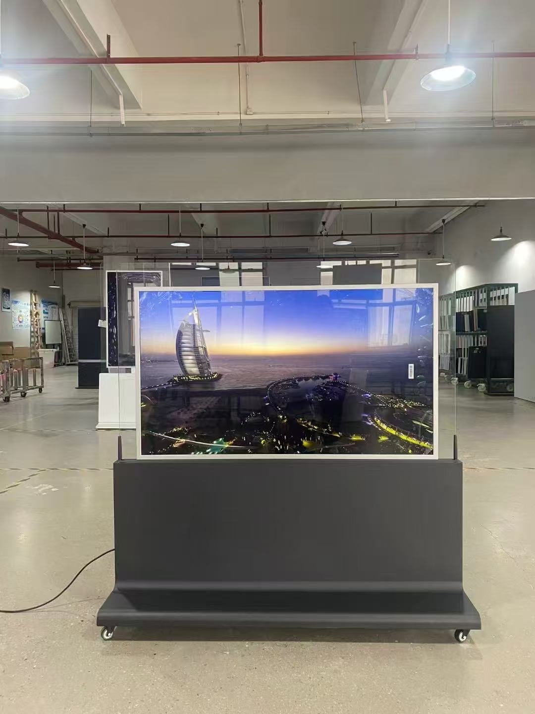 ห้องยืนสองด้าน 55 นิ้ว LCD LANDSCAPE KIOSK